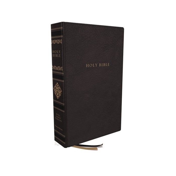 KJV Personal Size Reference Bible, Genuine Leather