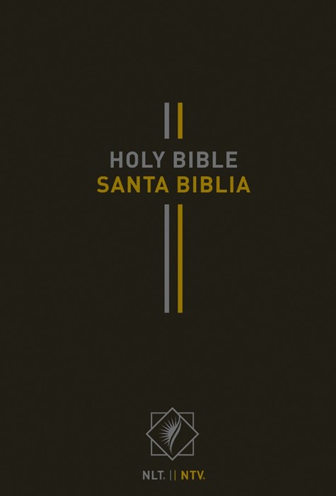 Bilingual Bible / Biblia bilingüe NLT/NTV (Hardcover, Black)
