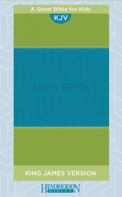 KJV Kids Bible, Blue/Green