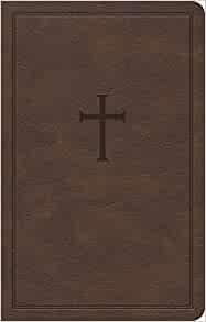 KJV Personal Size Bible, Brown LeatherTouch