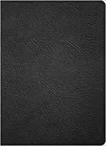 CSB Study Bible, Holman Handcrafted Collection, Premium Blac