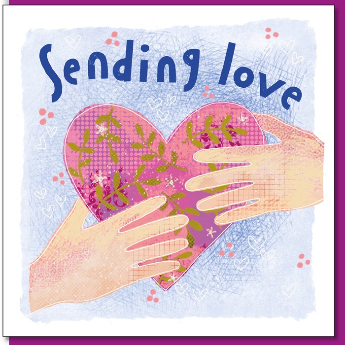 Sending Love Greetings Card