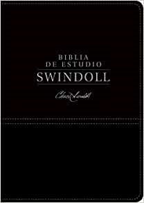 Biblia de estudio Swindoll NTV, SentiPiel, Negro