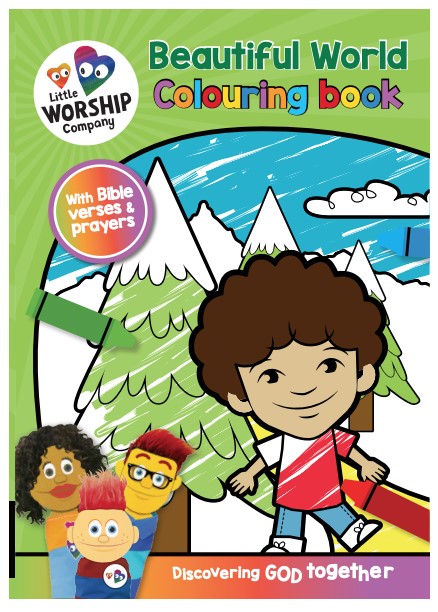 Beautiful World Colouring Book