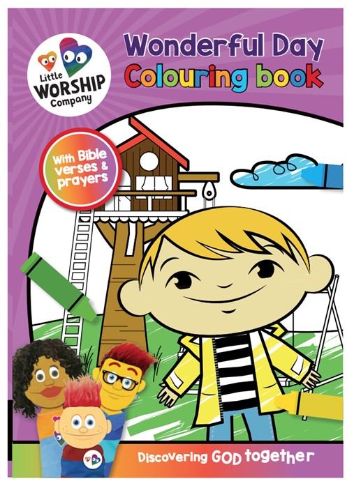 Wonderful Day Colouring Book, A