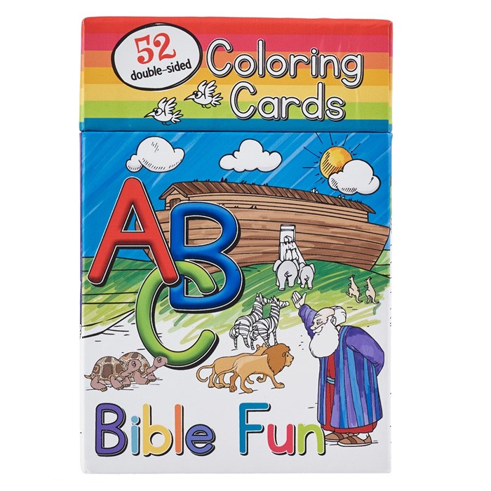 Colouring Cards: ABC Fun