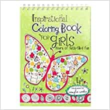 Inspirational Coloring Book for Girls