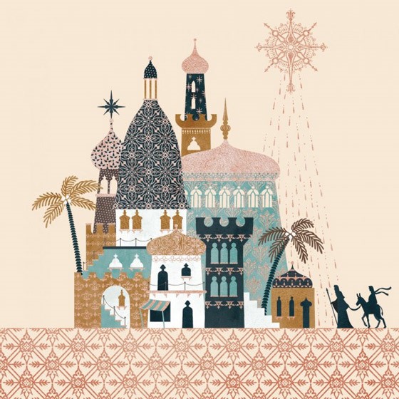 Christmas Cards: Bethlehem (Pack of 4)
