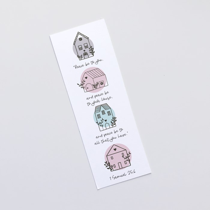 Peace Be To Your House (Scandi Home) Bookmark