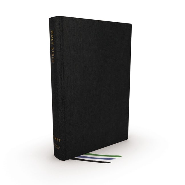 NET Thinline Bible, Large Print, Black Genuine Leather