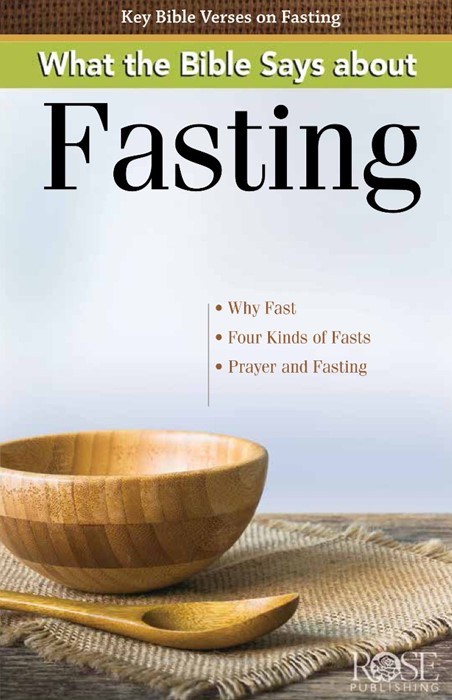 What the Bible Says About Fasting (pack of 5)