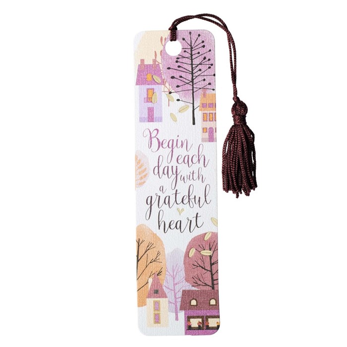 Grateful Heart Tassel Bookmark