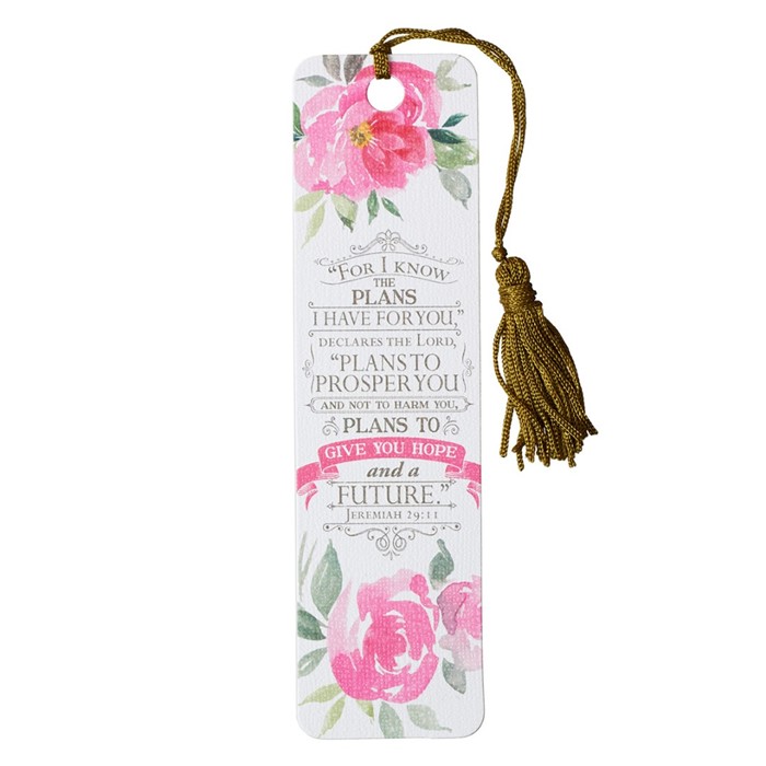 Jeremiah 29:11 Tassel Bookmark