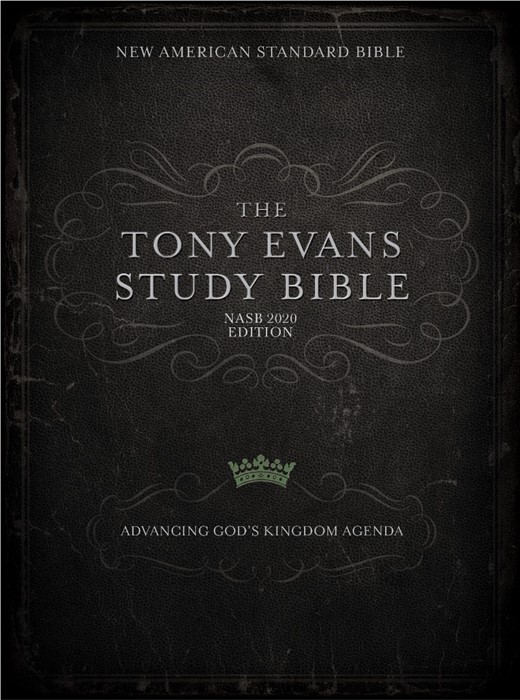 NASB Tony Evans Study Bible, Jacketed Hardcover