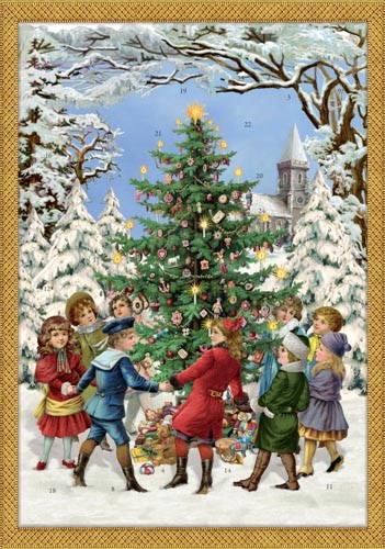 Dancing Round the Tree Advent Calendar