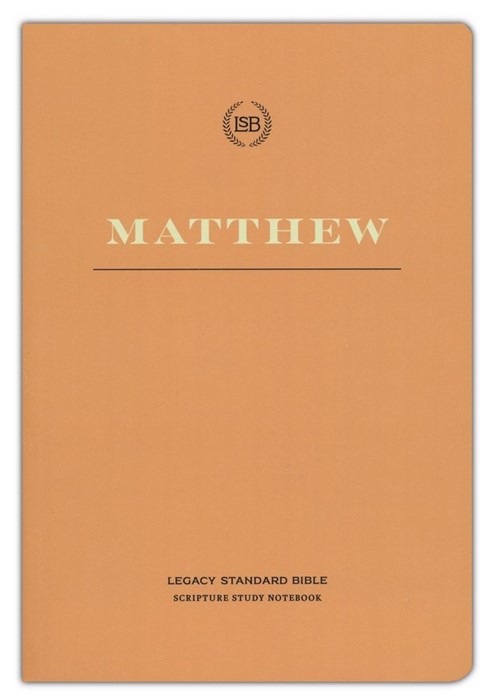 LSB Scripture Study Notebook: Matthew