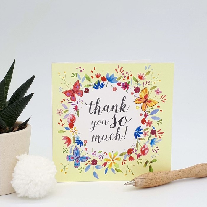 THANK YOU SO MUCH カードセット Thank You Sew Much - Boxed Set of Six – Good Juju Ink