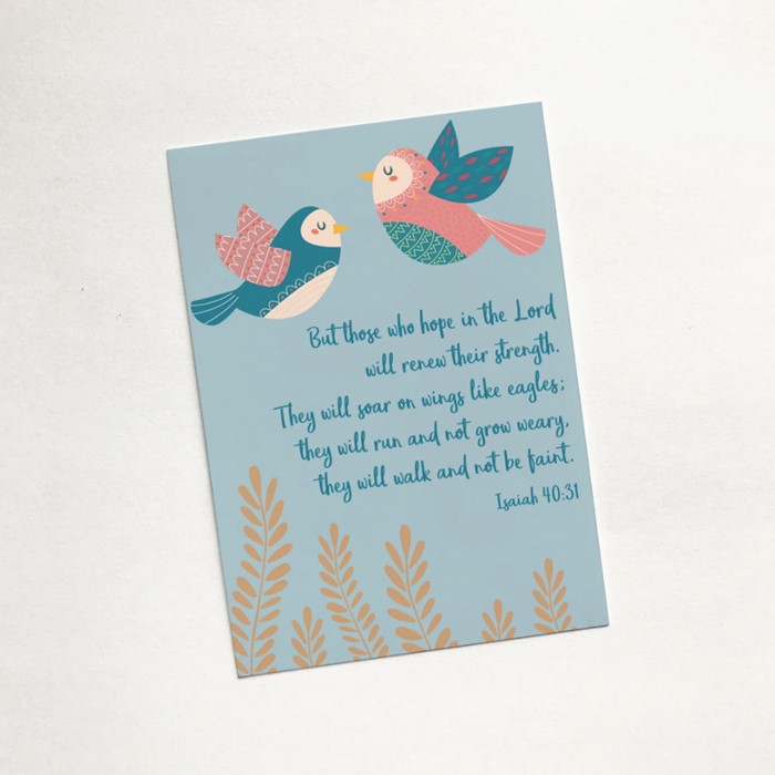 But Those Who Hope (Harvest) - Christian Sharing Card