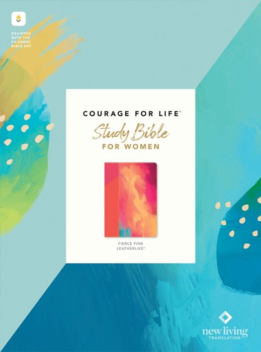 NLT Courage for Life Study Bible for Women, Filament Edition