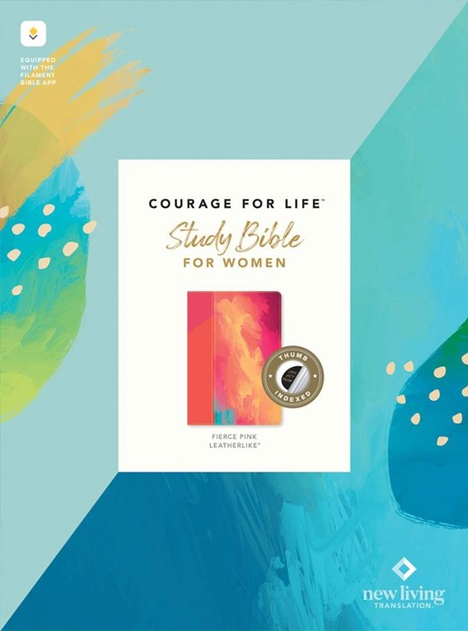 NLT Courage for Life Study Bible for Women, Filament Edition