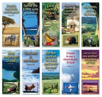 Mixed set of 10 from BF series - Children's Bookmarks (10pk)