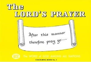 Lord's Prayer Colouring Book