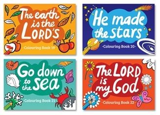 Colouring Books - Series 3 (mixed set of 4)