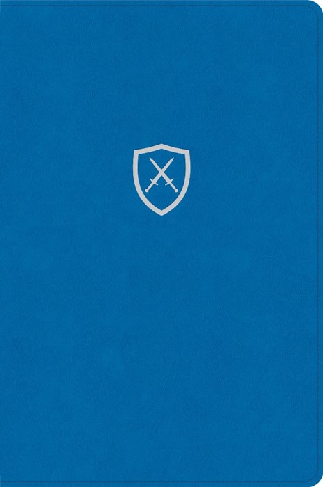 CSB Defend Your Faith Bible, Blue Leathertouch