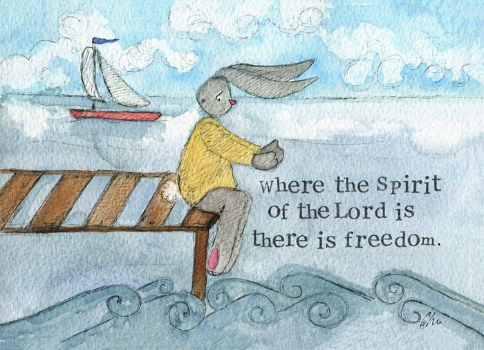 The Spirit of the Lord Single Print