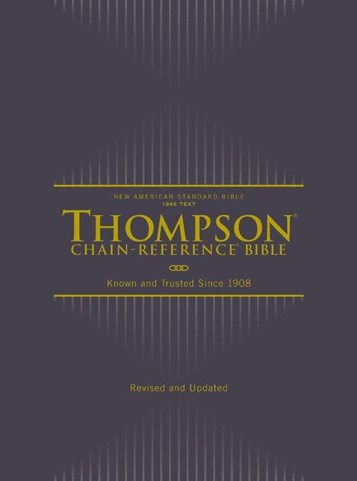 NASB, Thompson Chain-Reference Bible, Hardcover, 1995 Text
