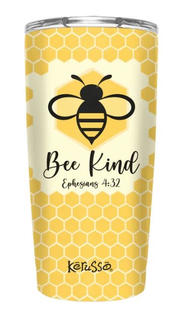 Bee Kind 20 Oz Stainless Steel Tumbler