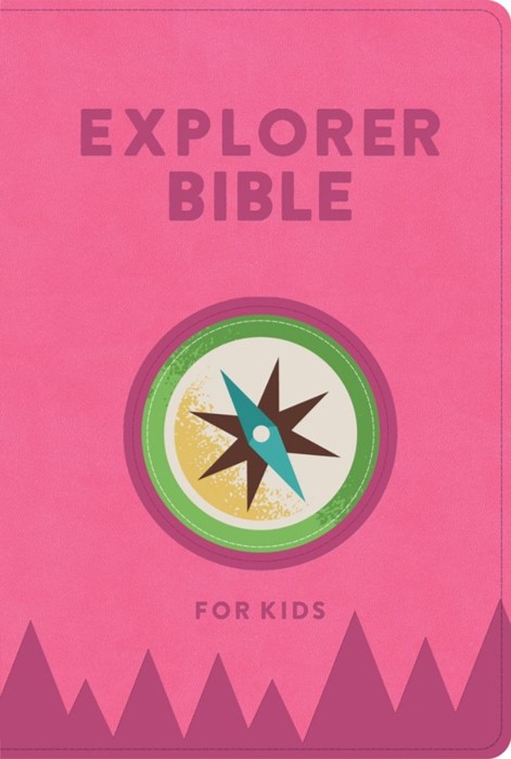 KJV Explorer Bible For Kids, Bubble Gum Leathertouch