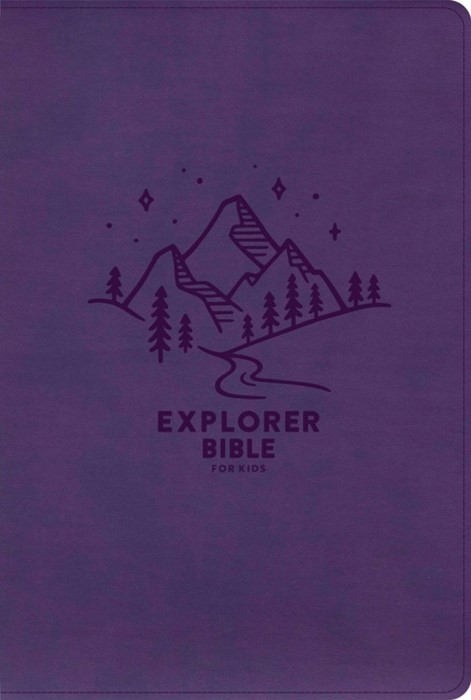 KJV Explorer Bible For Kids, Purple, Leathertouch