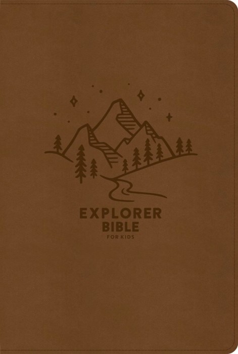 KJV Explorer Bible For Kids, Brown, Leathertouch, Indexed
