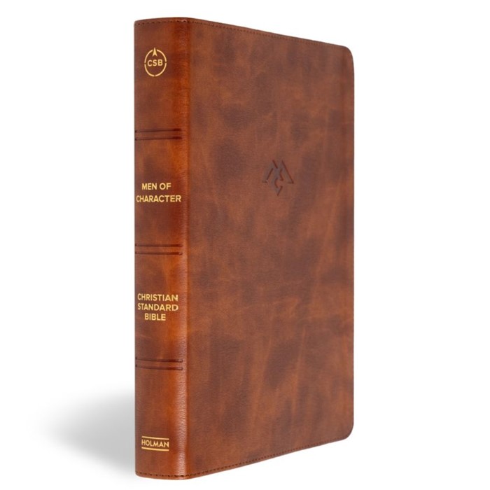 CSB Men Of Character Bible, Revised And Updated, Brown