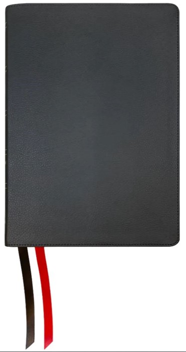 NASB 1995 Side-Column Reference Bible, Black Genuine Leather