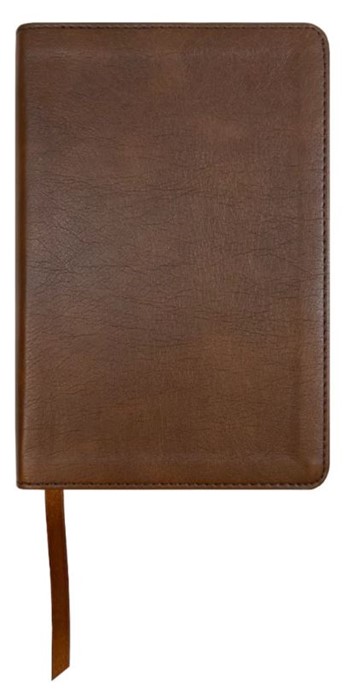 NASB Compact Text Bible, Purple, Leathertex