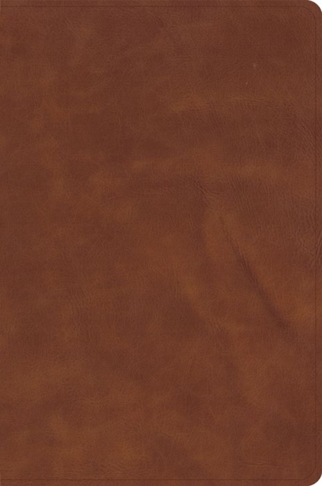 CSB Oswald Chambers Bible, Saddle Leathertouch