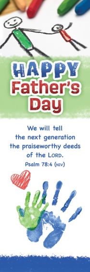Happy Father's Day - Bookmark (pack of 25)