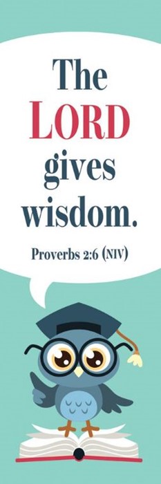 The Lord Gives Wisdom Kids Bookmark