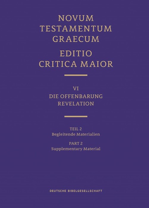 Novum Testamentum Graecum, Editio Critica Maior VI/2