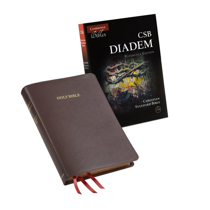 CSB Diadem Reference Edition, Dark Brown Calfskin Leather