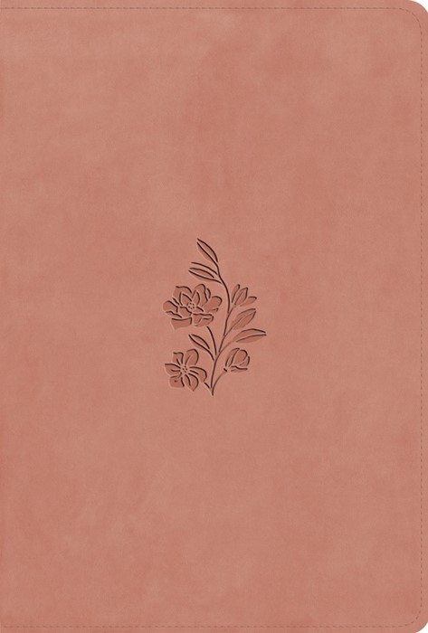 ESV Women's Study Bible, Blush Rose, Floral Bloom Design