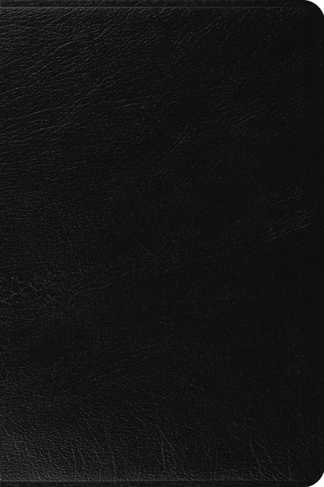 ESV Personal Reference Bible, Genuine Leather, Black