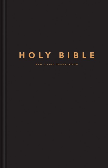 NLT Large Print Pew Bible, Black