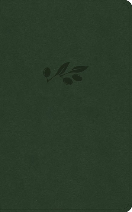 CSB Single-Column Personal Size Reference Bible, Olive