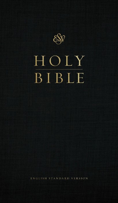 ESV Church Bible, Large Print, Hardcover, Black
