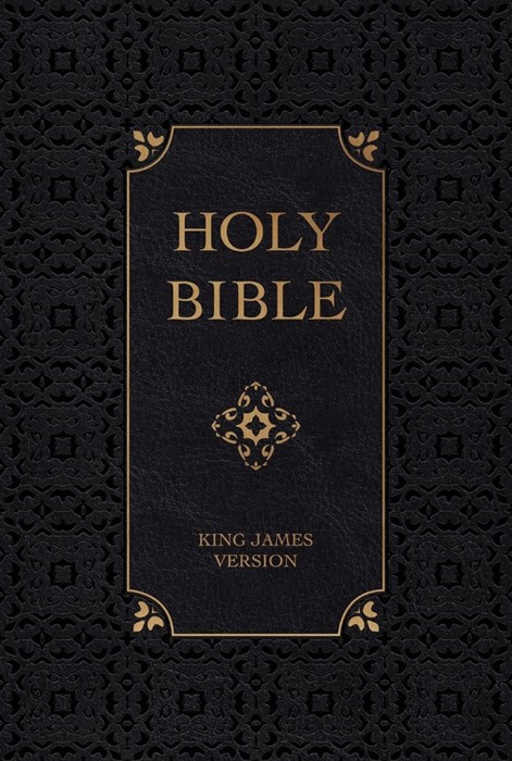 KJV Holy Bible Giant Print Obsidian