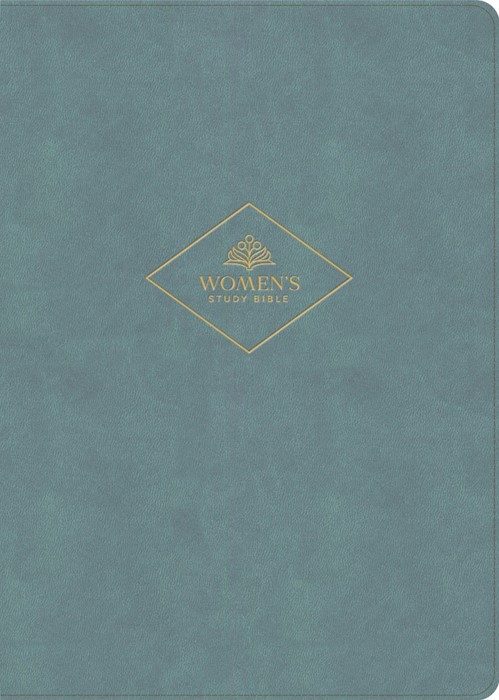 CSB Women's Study Bible, Earthen Teal Suedesoft
