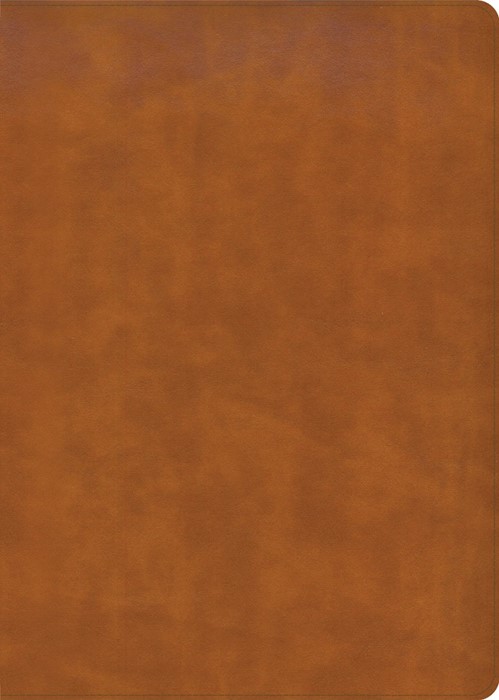 CSB Women's Study Bible, Saddle Brown Genuine Leather